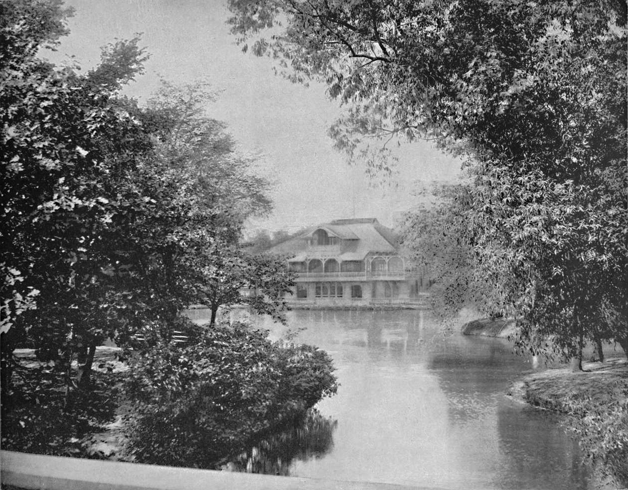 Lincoln Park, Chicago, c1897. af Unbekannt
