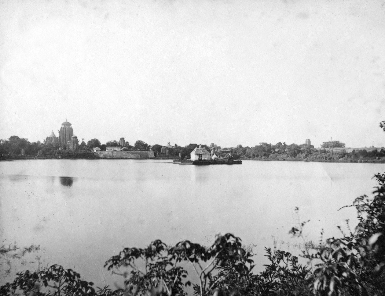 Lingaraj-templer, Bhubaneswar, Orissa, Indien, 1905-1906 af Unbekannt
