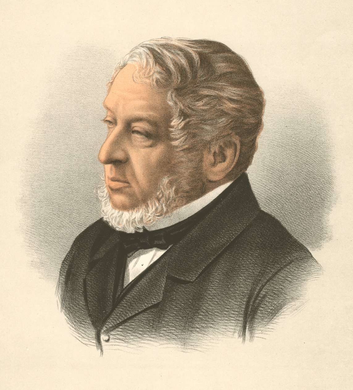 Lionel Nathan de Rothschild, Baron Rothschild, c1880 af Unbekannt