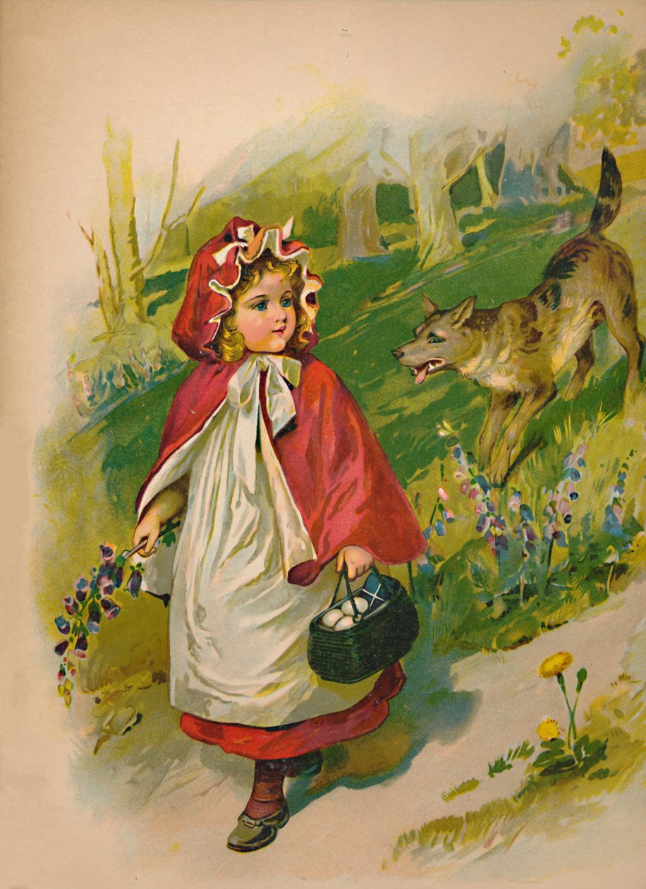 Rødhætte, 1903 af Unbekannt