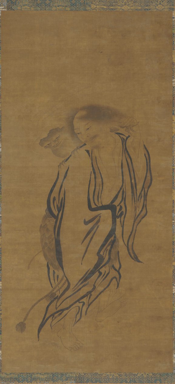 Liu Hai med en trebenet tudse, Ming-dynasti, 1500-tallet. af Unbekannt