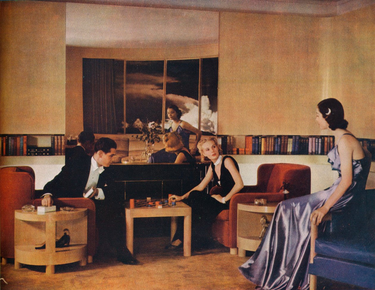 Stue designet af Paul MacAlister, 1938 af Unbekannt