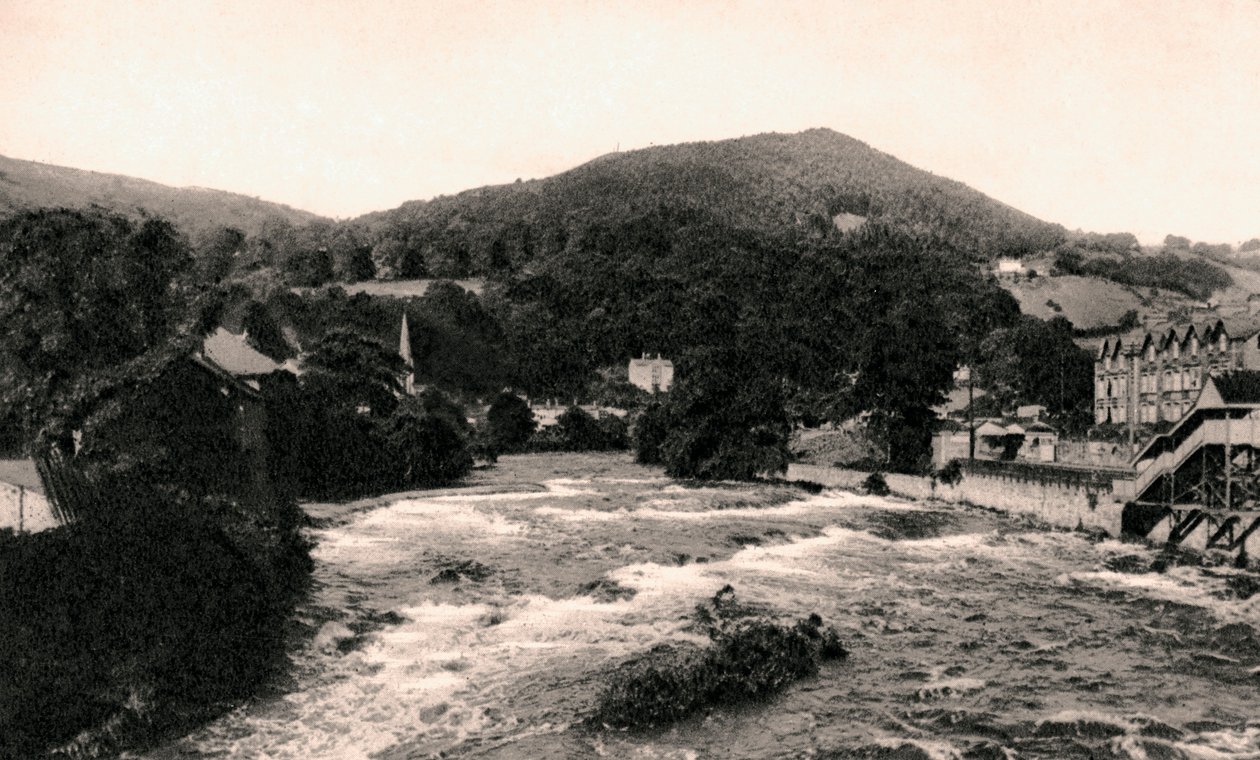 Llangollen, Denbighshire, Wales, begyndelsen af ​​det 20. århundrede af Unbekannt