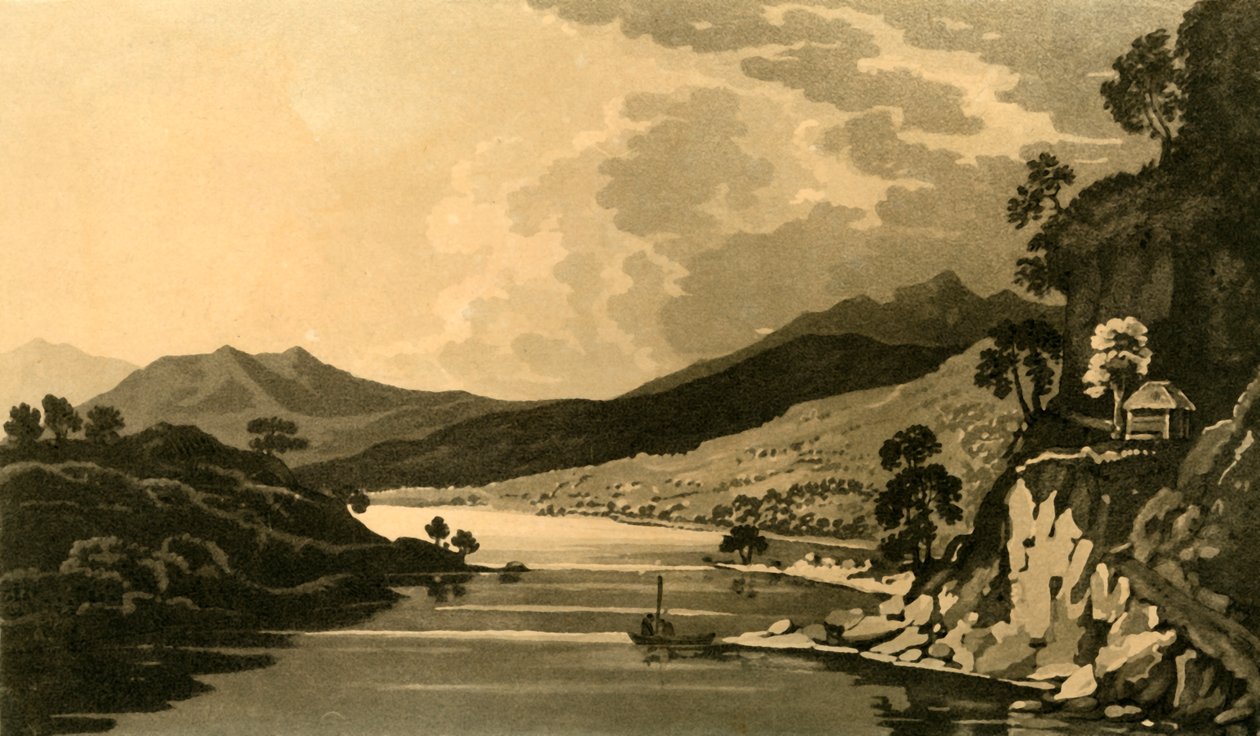 Loch-Kaitrin, East-End, 1802. af Unbekannt