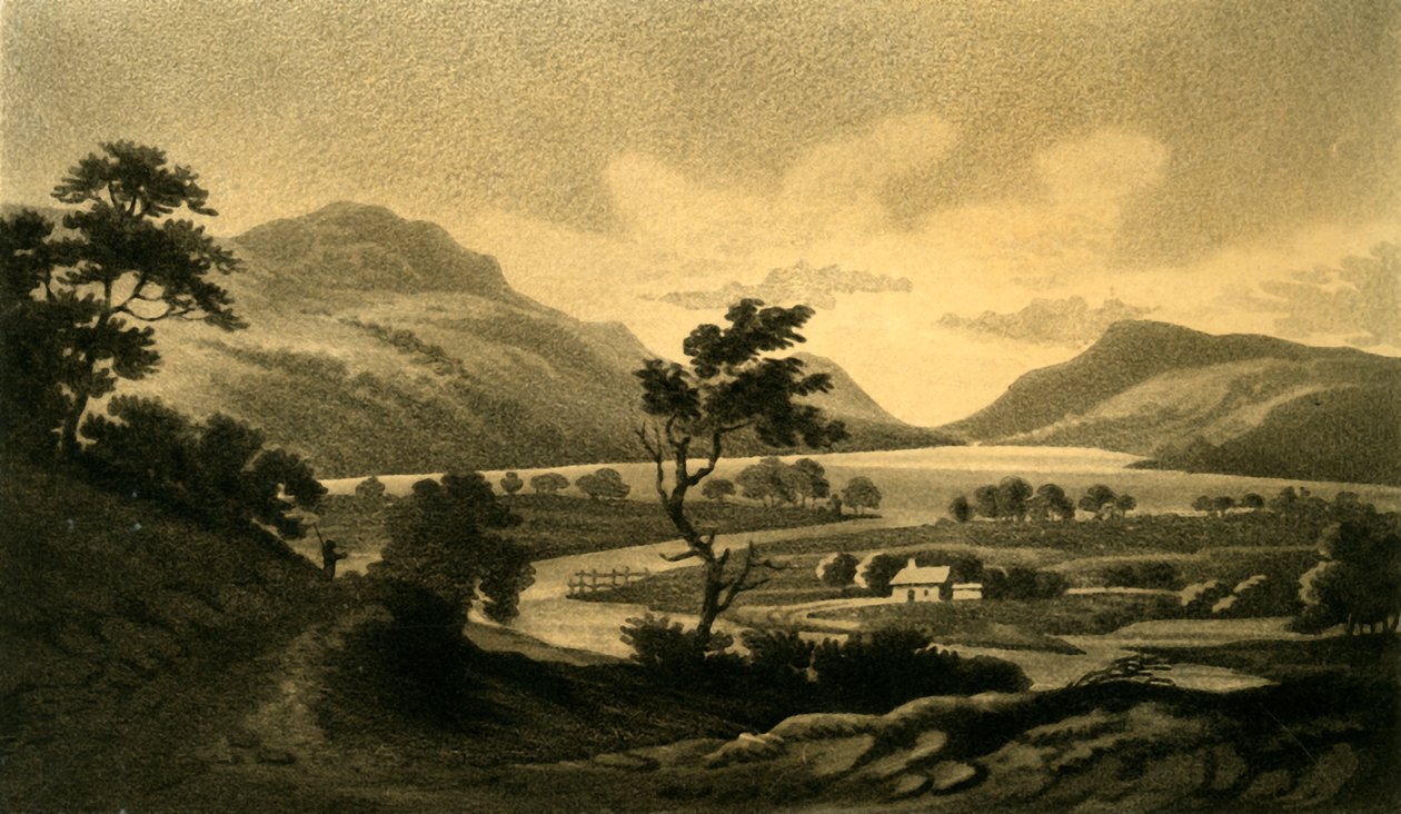 Loch-tay, fra Killin, 1802. af Unbekannt