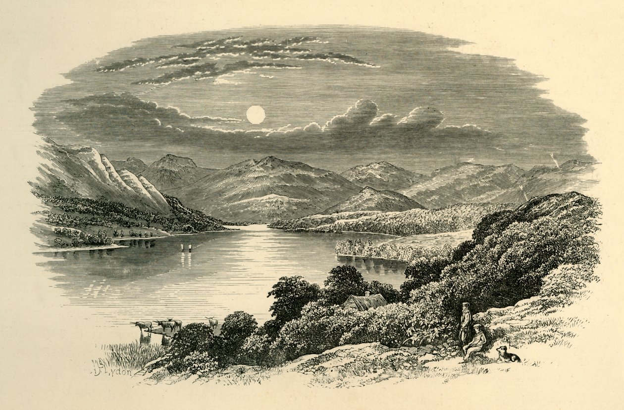 Loch Awe, c1890. af Unbekannt