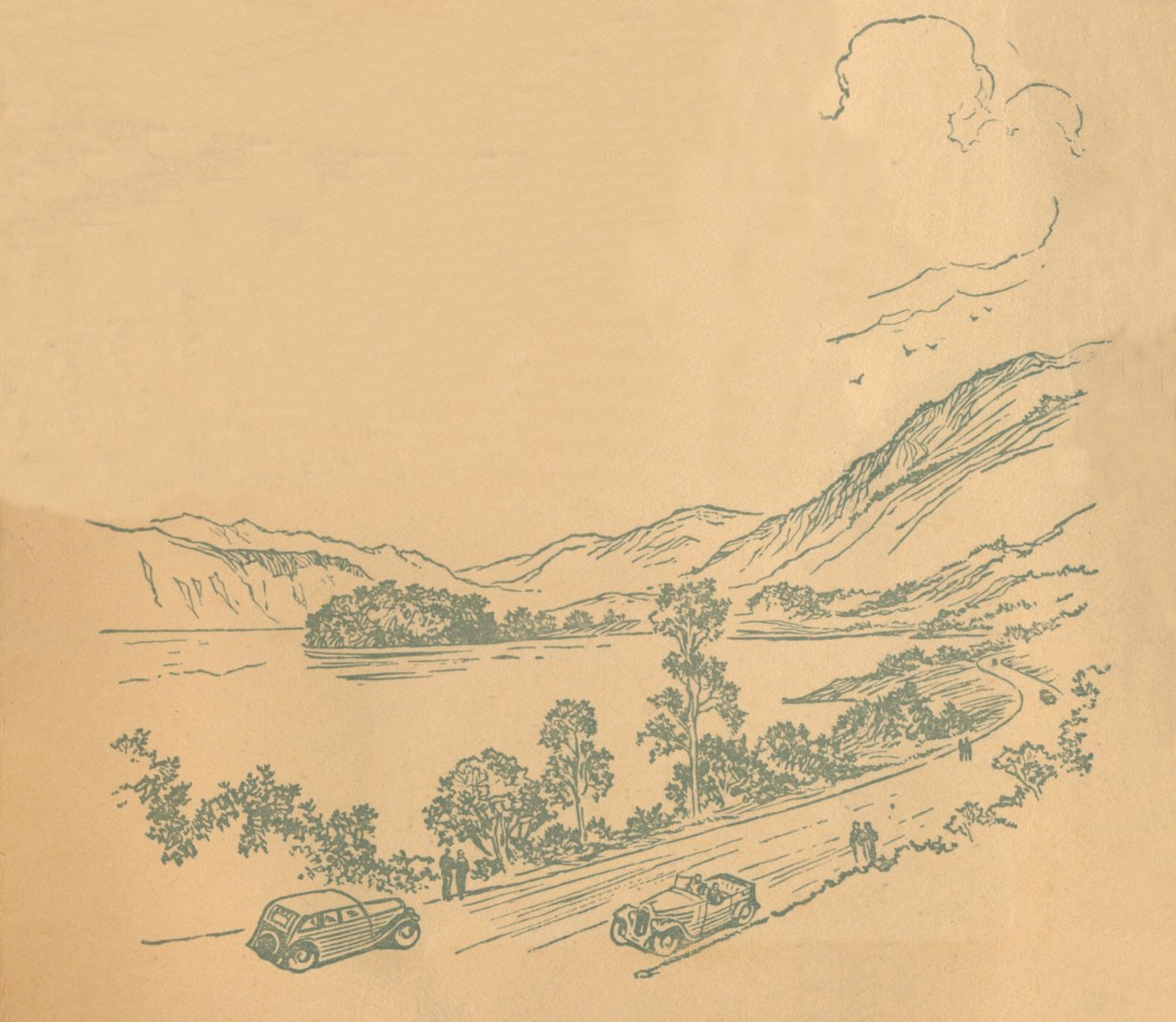 Loch Lomond, c1936 af Unbekannt