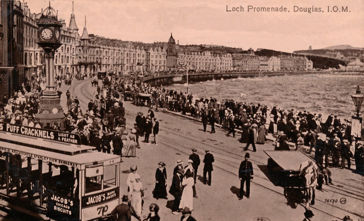 Loch Promenade, Douglas, Isle of Man, c1920 af Unbekannt