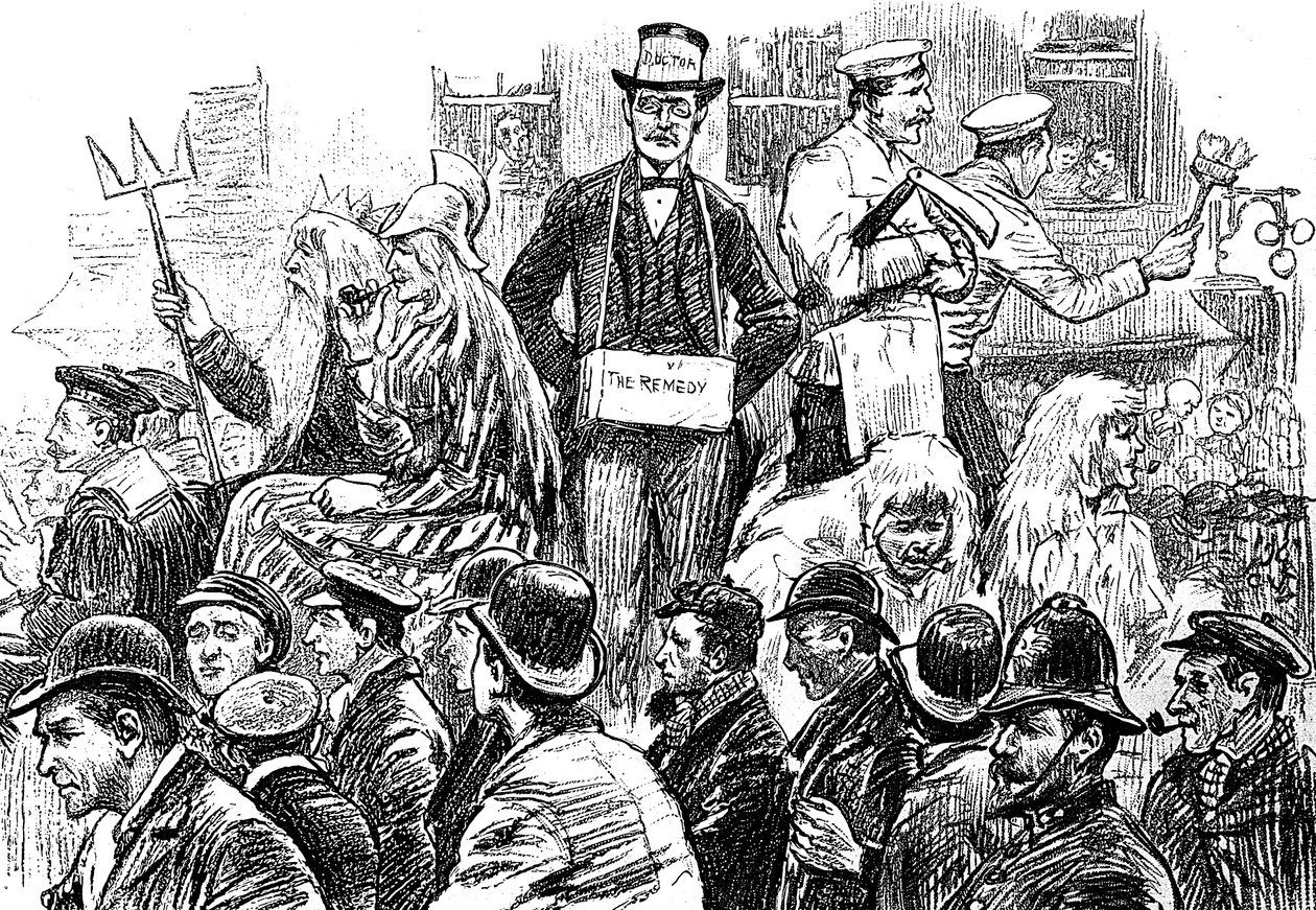 London Dockers Strike, september 1889 af Unbekannt