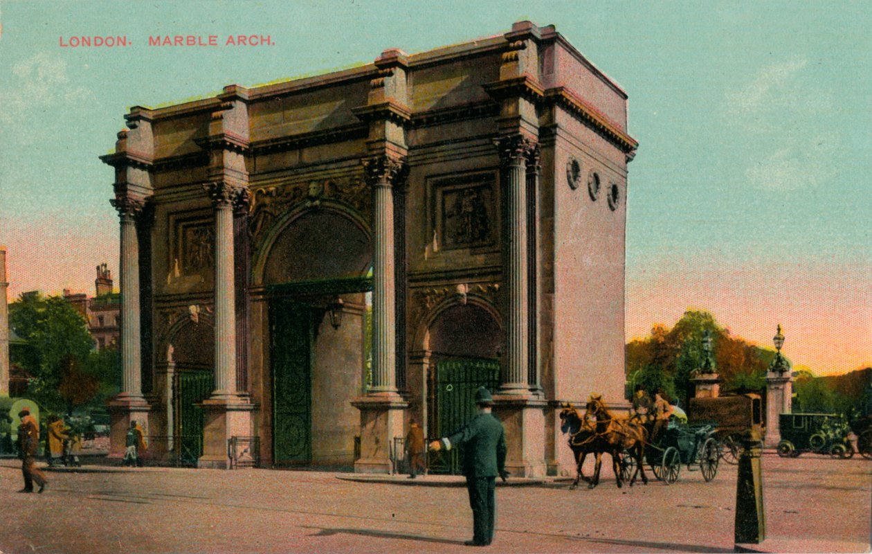 London, Marble Arch, c1906 af Unbekannt