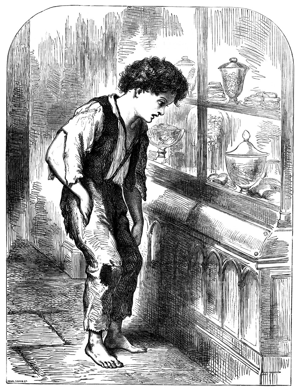 London Street Arab, 1883 af Unbekannt