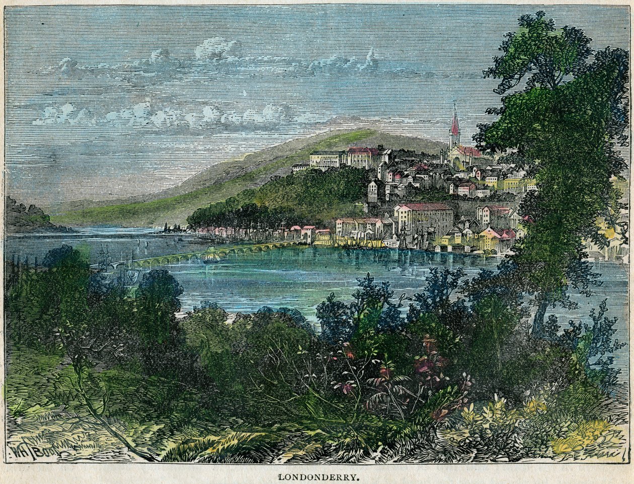Londonderry, Ulster, Irland, c1880 af Unbekannt