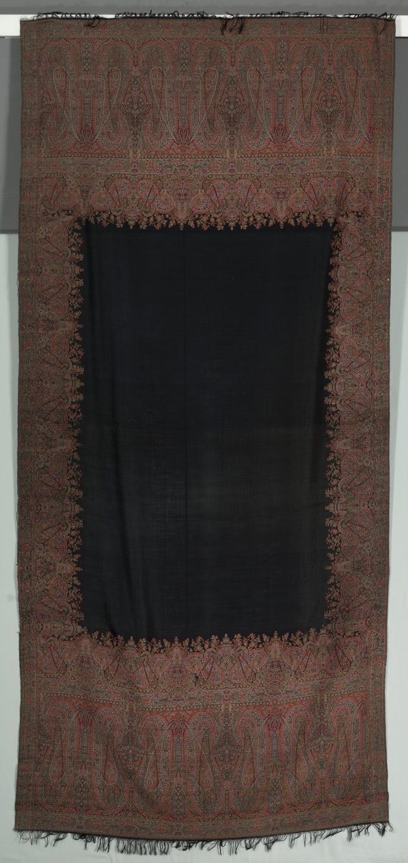 Langt sjal med gallerier, 1830-1835. af Unbekannt