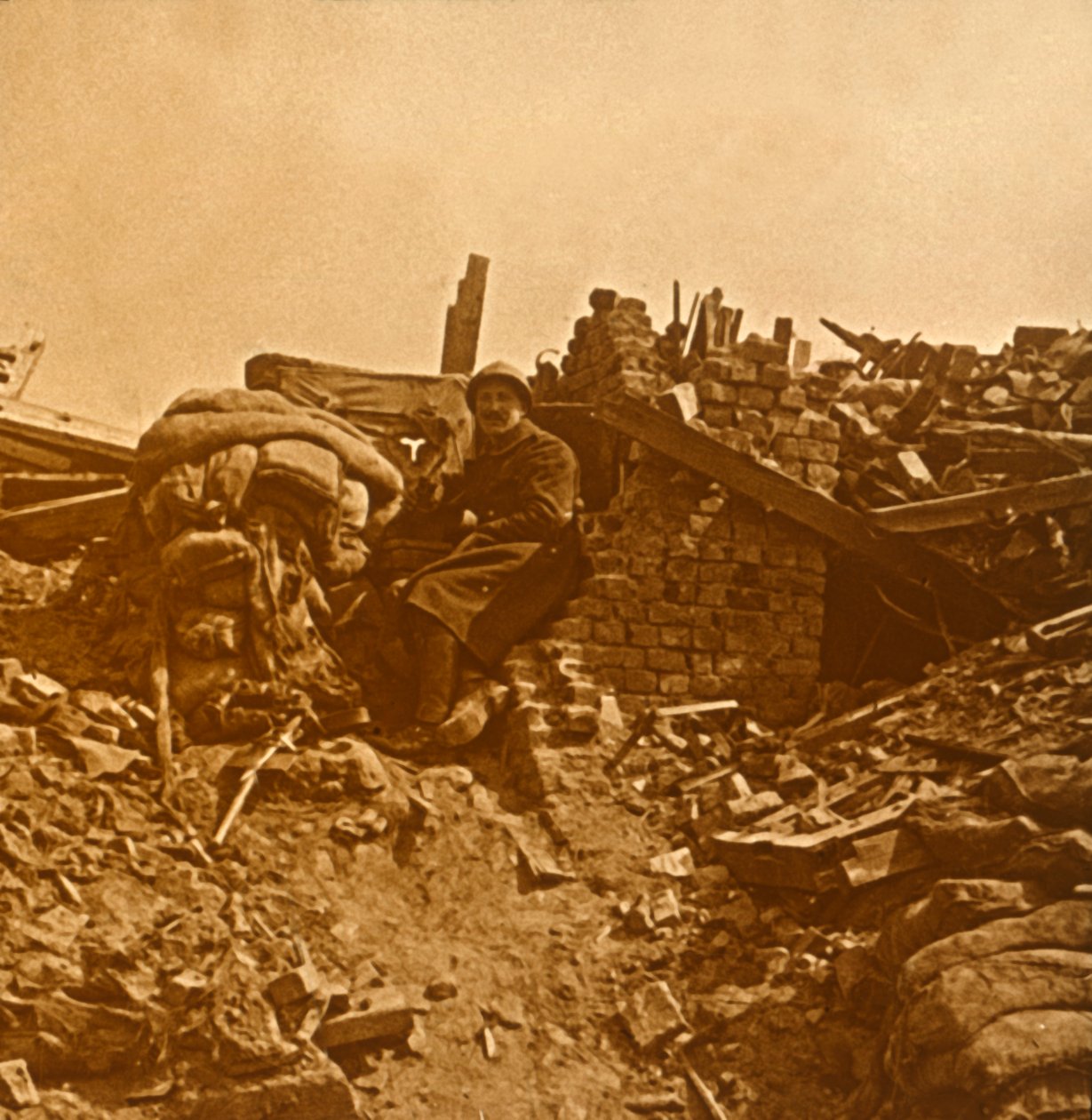 Udkig, c1914-c1918 af Unbekannt