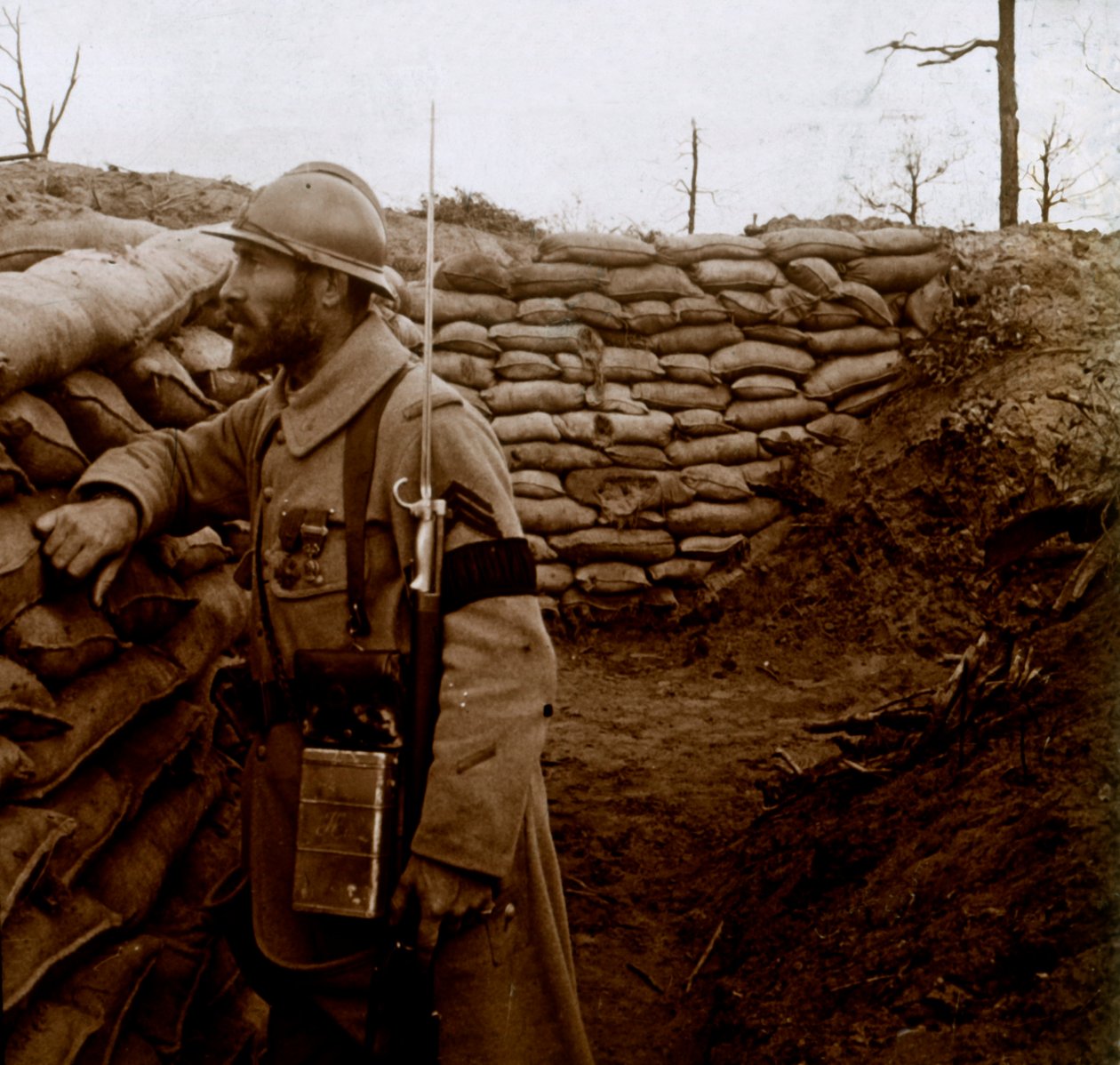 Udkig, c1914-c1918 af Unbekannt