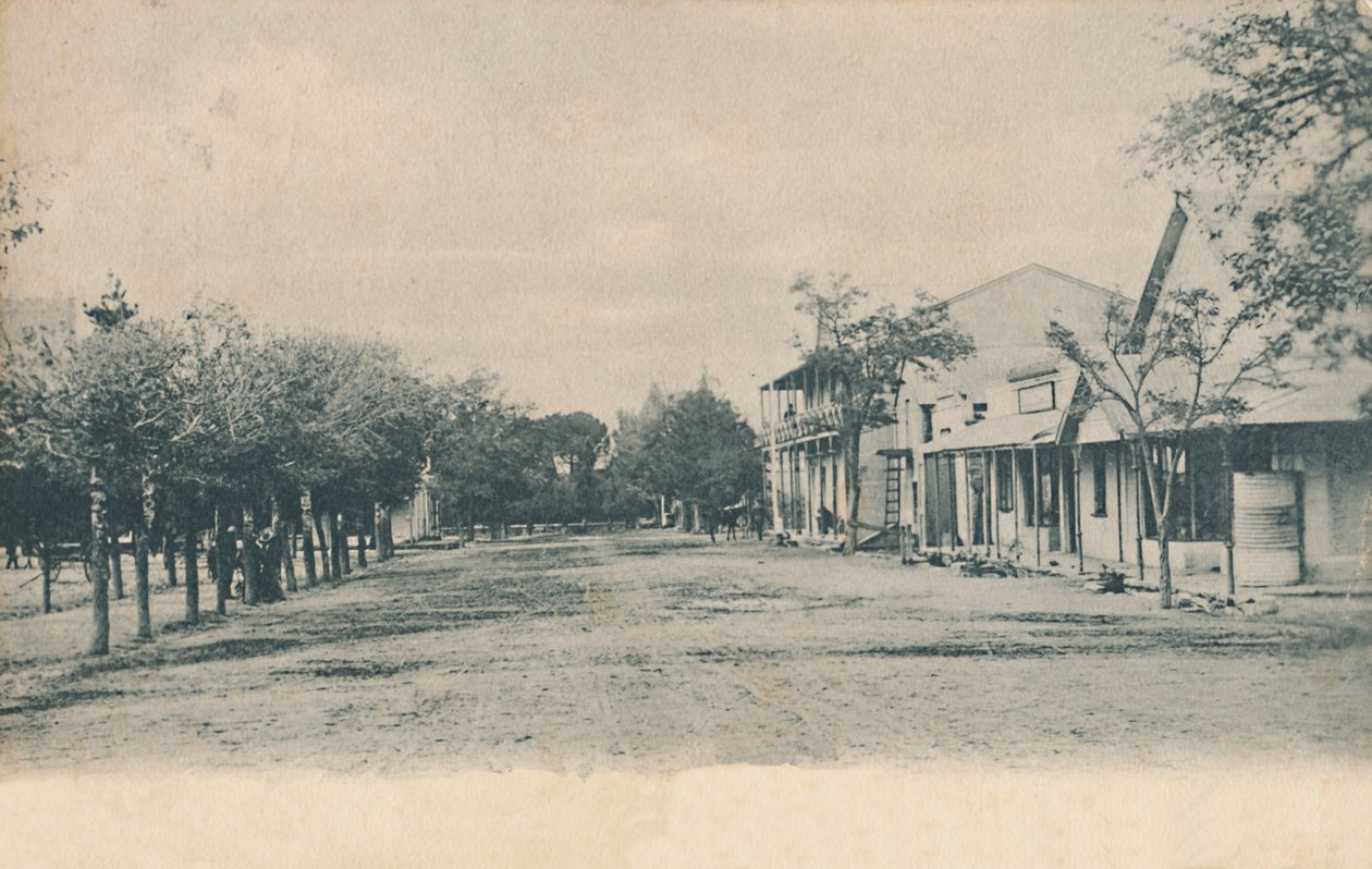 Loop Street, Middelburg, Kapkolonien, 1901-1910. af Unbekannt