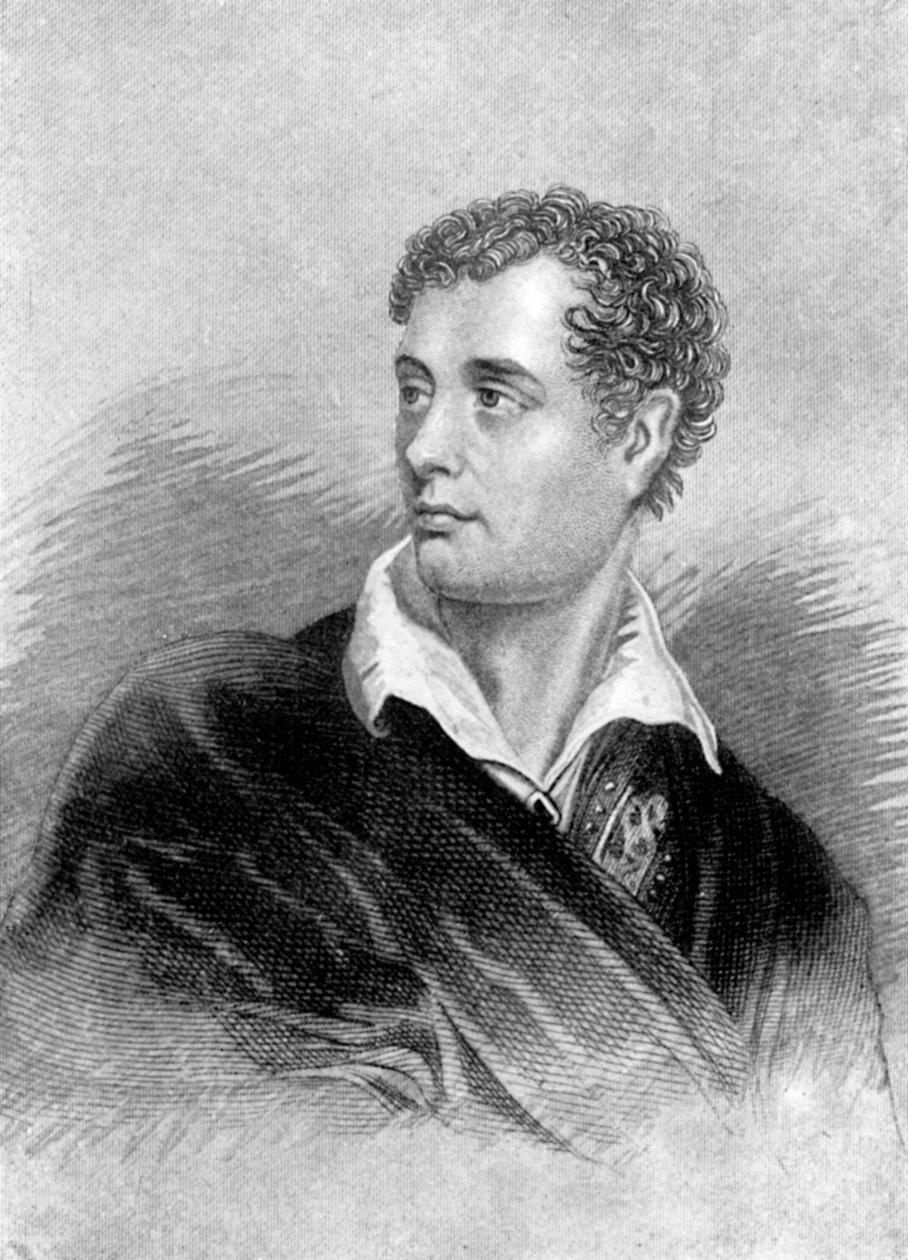 Lord Byron, anglo-skotsk digter, 1912 af Unbekannt