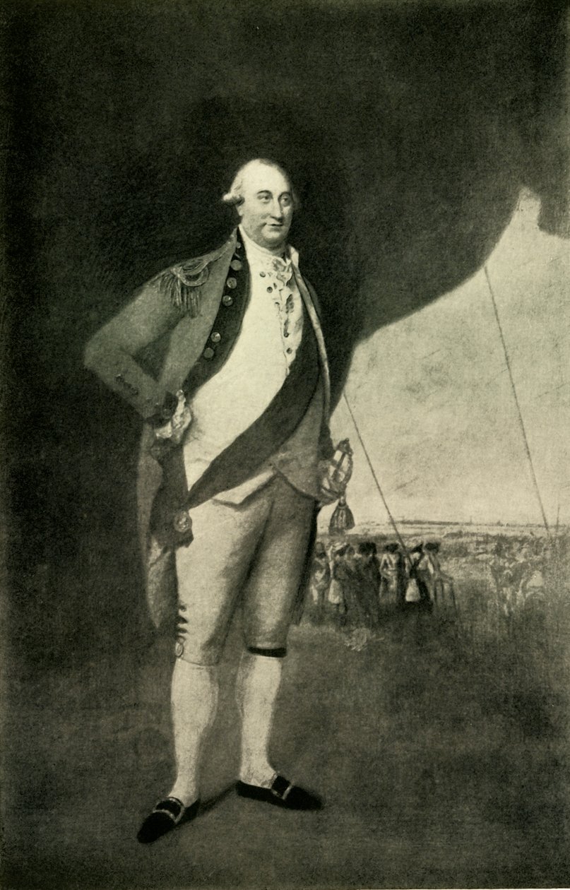 Lord Cornwallis som generalguvernør, 1793, 1925. af Unbekannt