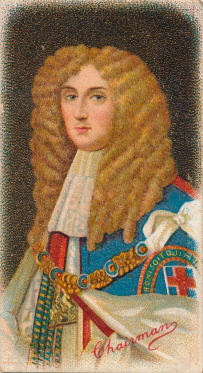 Lord Danby 1632-1712, engelsk statsmand, 1912 af Unbekannt