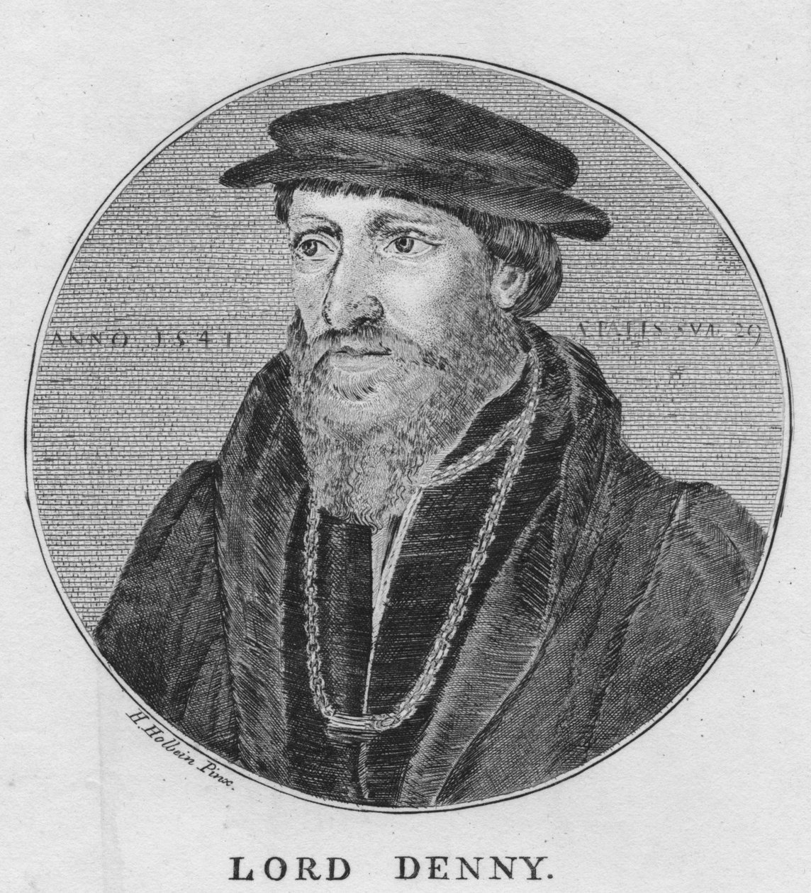 Lord Denny, 1541, begyndelsen af det 19. århundrede. af Unbekannt