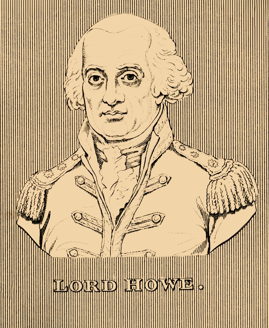 Lord Howe, 1726-1799, 1830. af Unbekannt