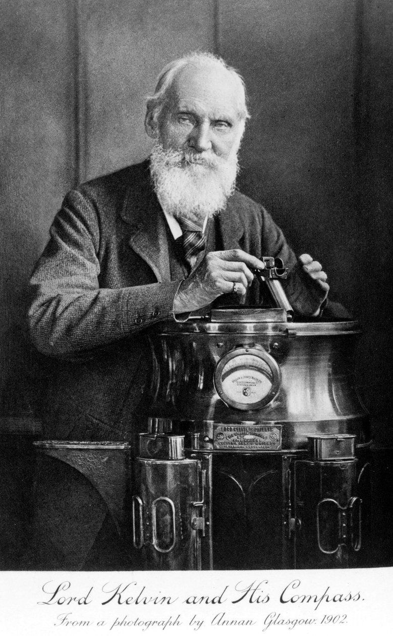 Lord Kelvin og hans kompas af Unbekannt