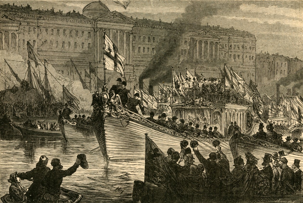 Lord Mayors Water Procession, 1897. af Unbekannt