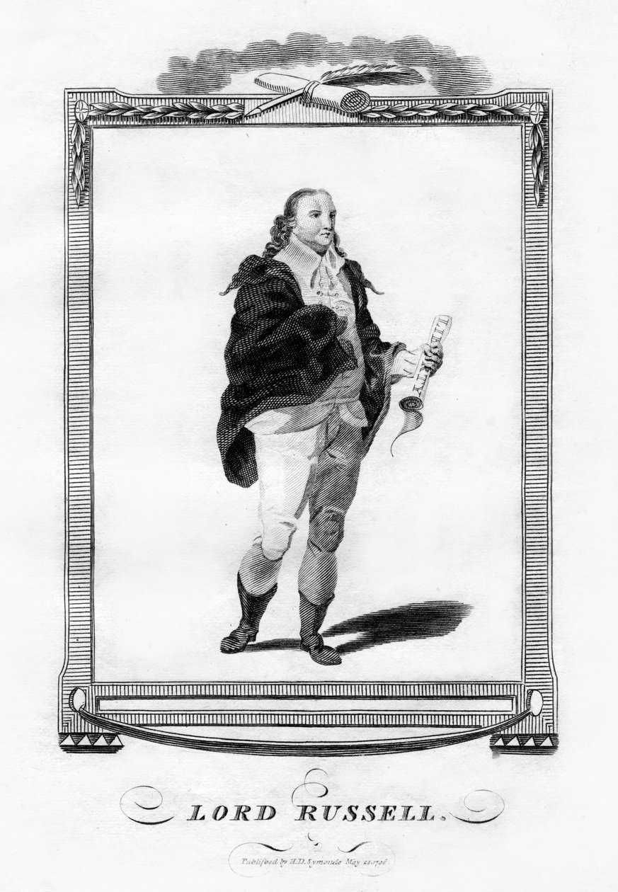 Lord Russell, engelsk politiker, 1796 af Unbekannt