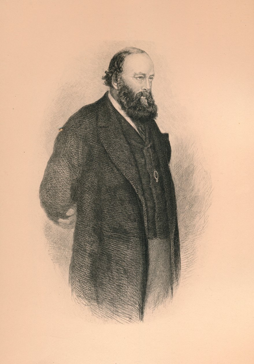 Lord Salisbury 1830-1903, britisk statsmand, 1896 af Unbekannt
