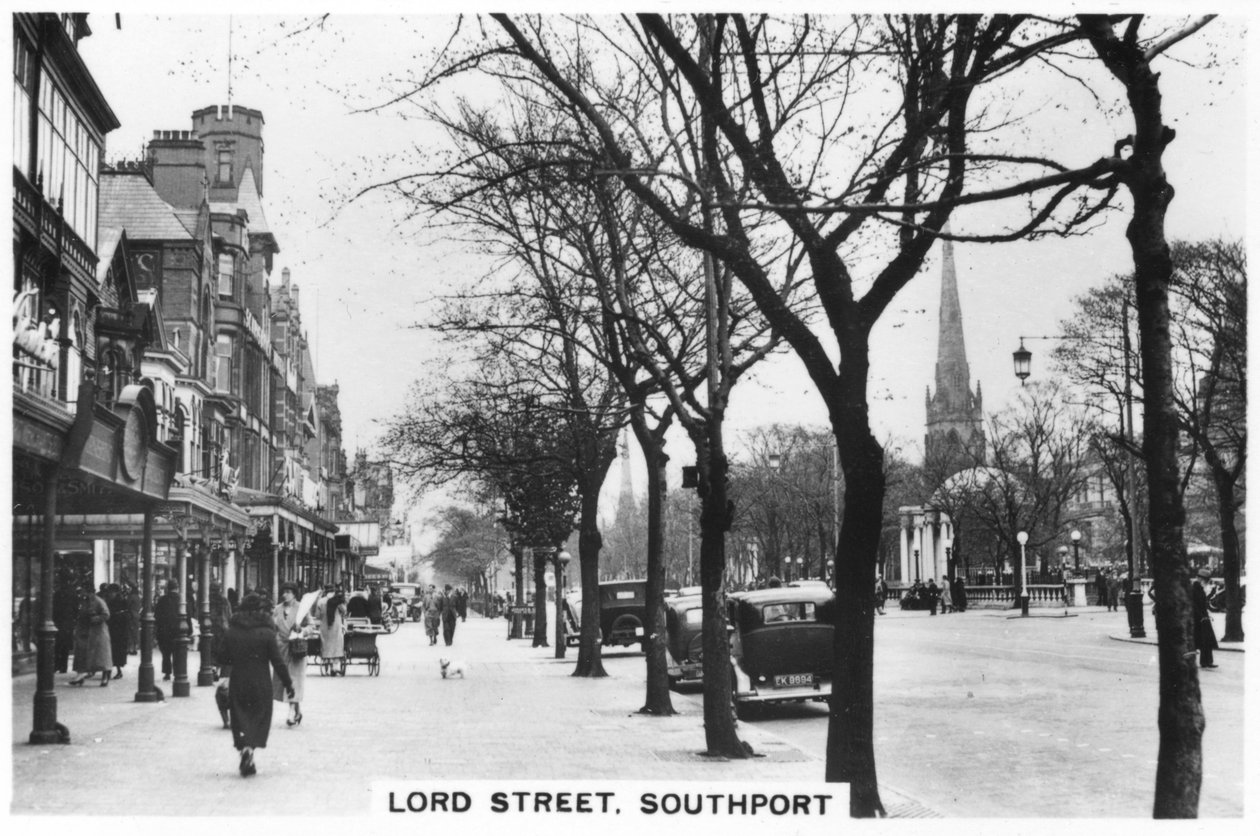 Lord Street, Southport, 1937 af Unbekannt
