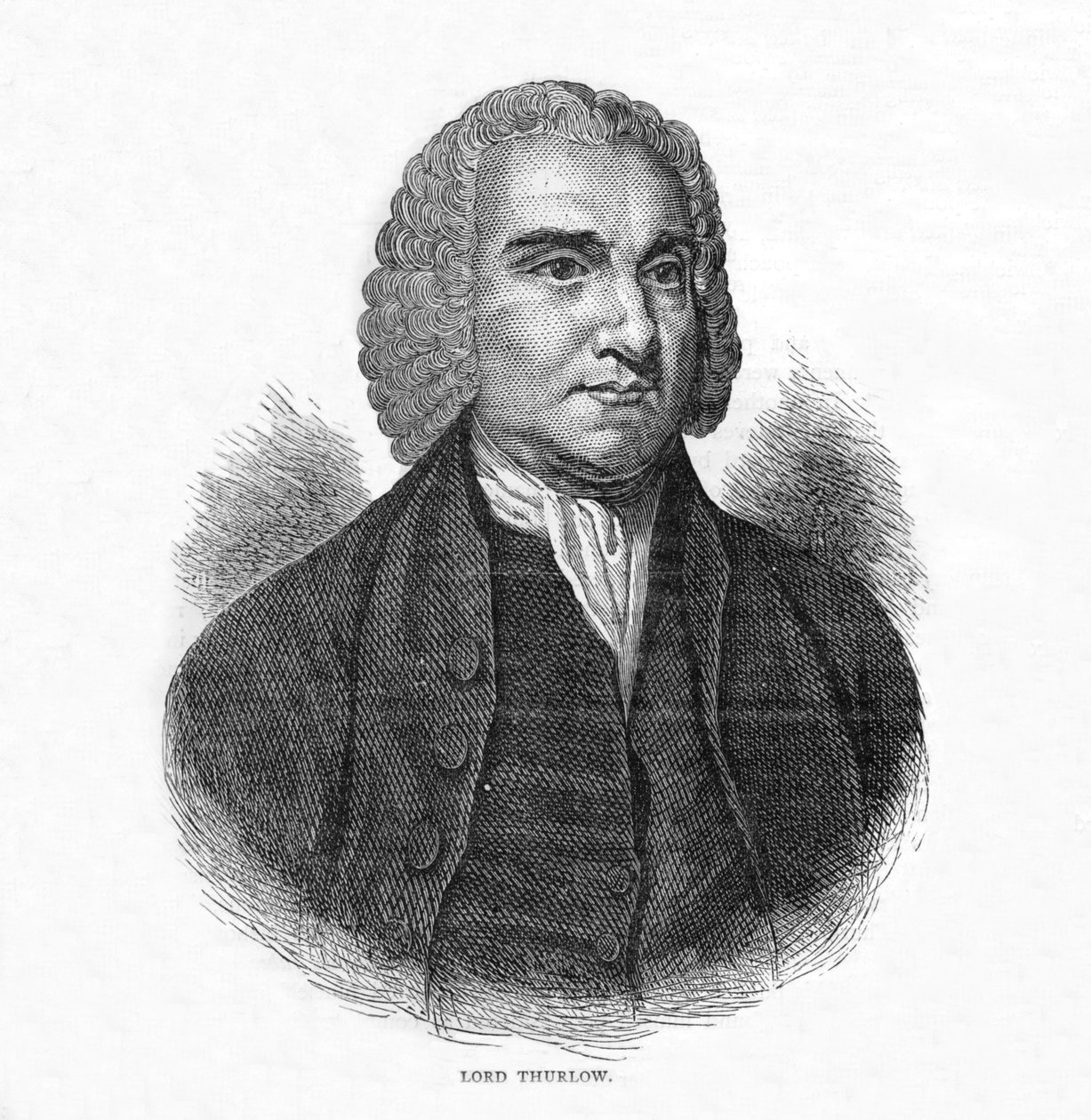 Lord Thurlow, britisk advokat og Tory-politiker, c1800 1878 af Unbekannt