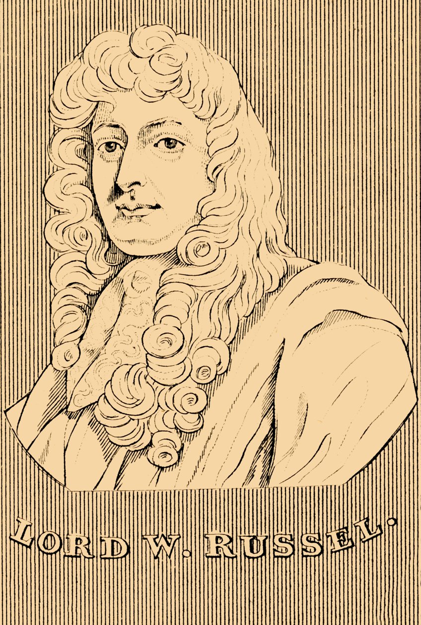 Lord W. Russel, 1639-1683, 1830. af Unbekannt