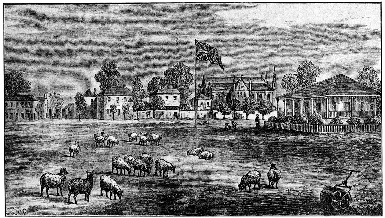Lords cricketbane, London, 1836 1912 af Unbekannt