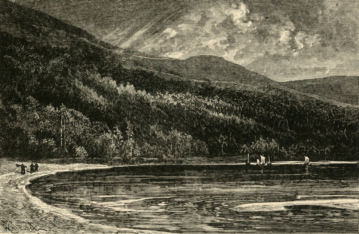 Lough Tay, 1898. af Unbekannt