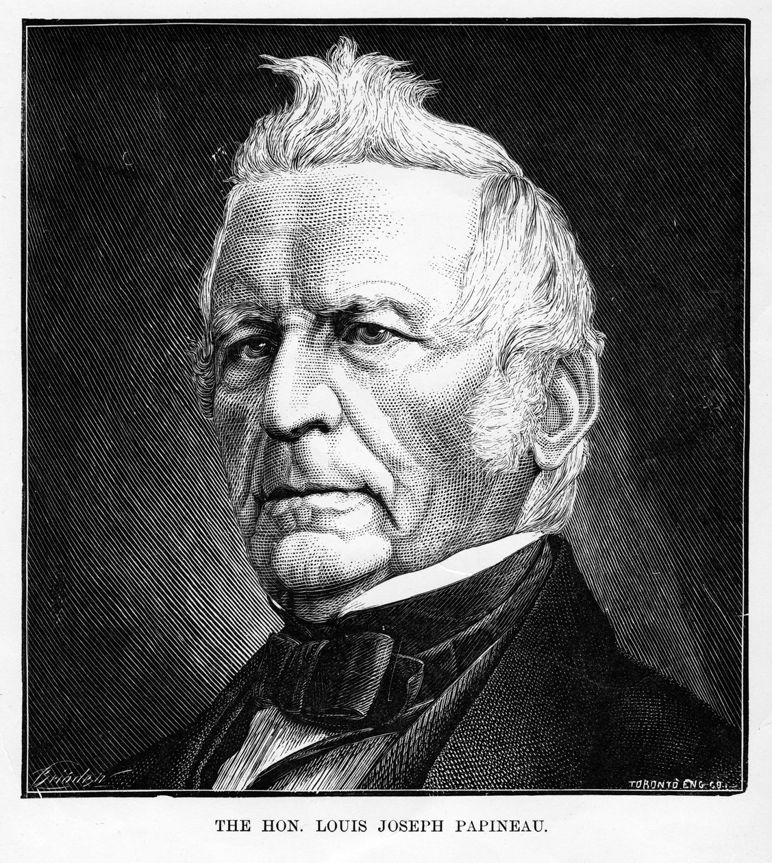 Louis-Joseph Papineau, 1786-1871, canadisk politiker og advokat, 1800-tallet af Unbekannt