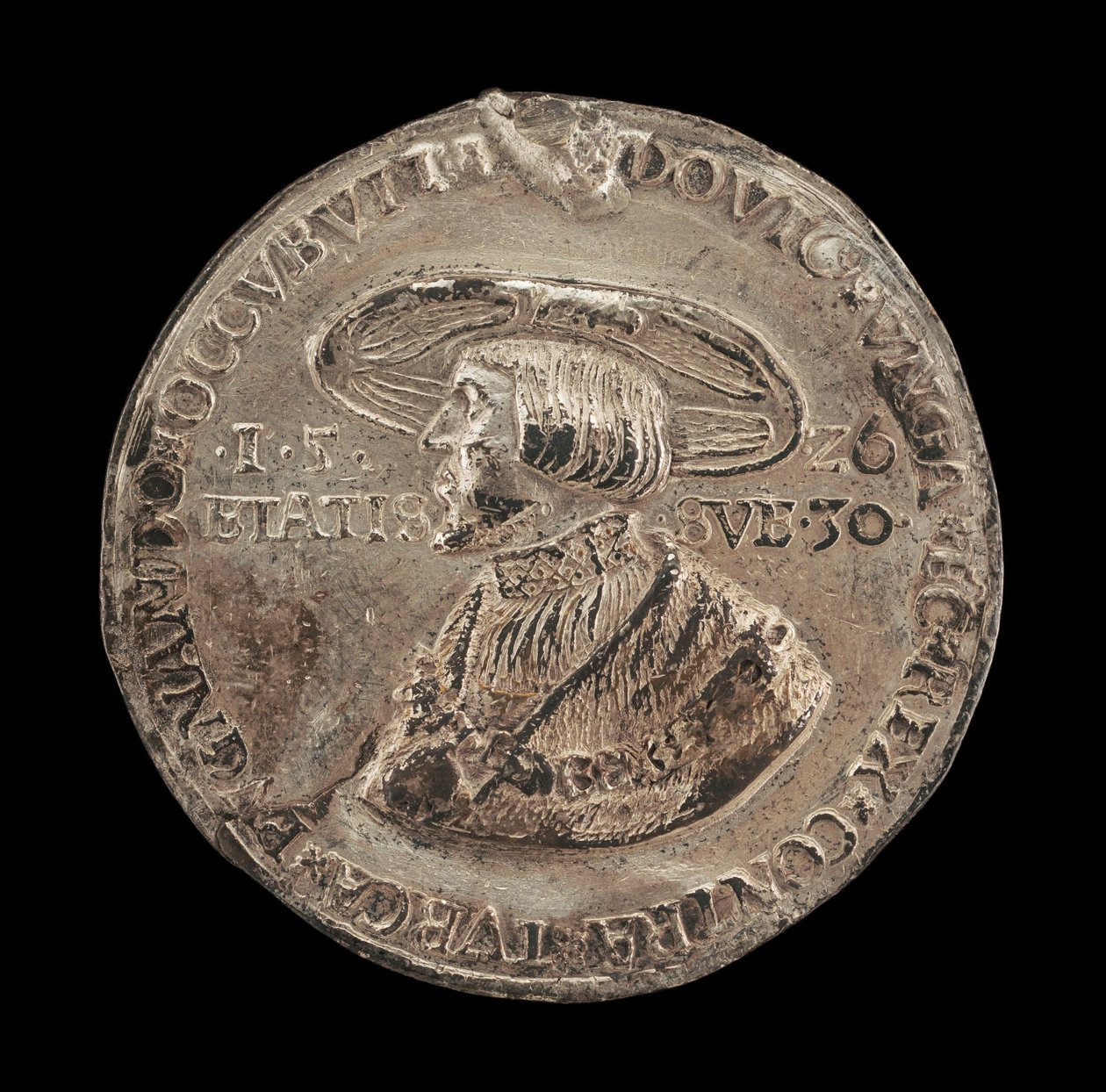 Ludvig II, 1506-1526, konge af Ungarn og Bøhmen 1516 [forside], 1526. af Unbekannt