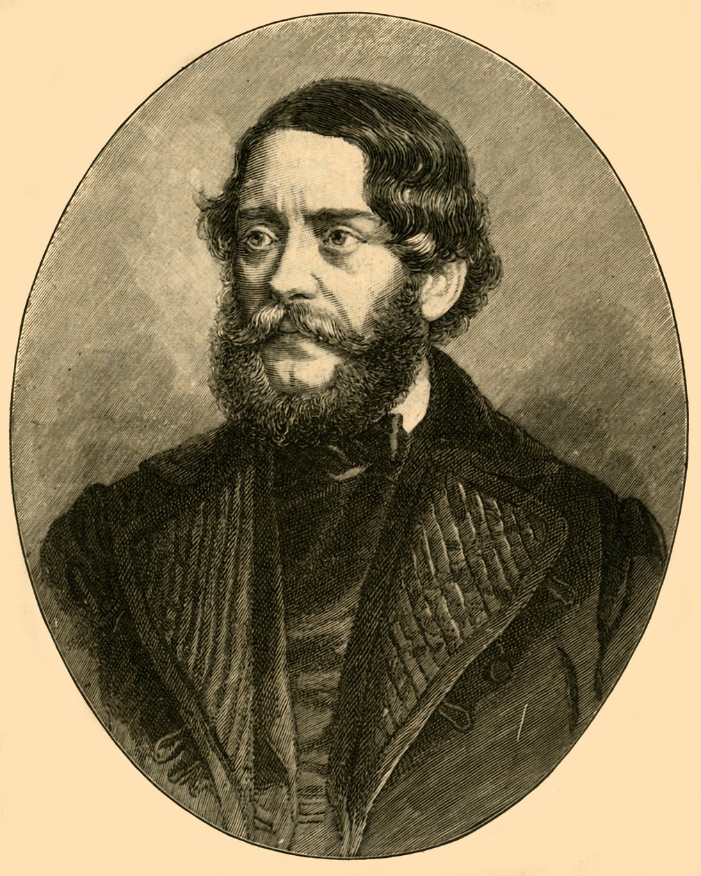 Louis Kossuth, ungarsk advokat og politiker, c1850