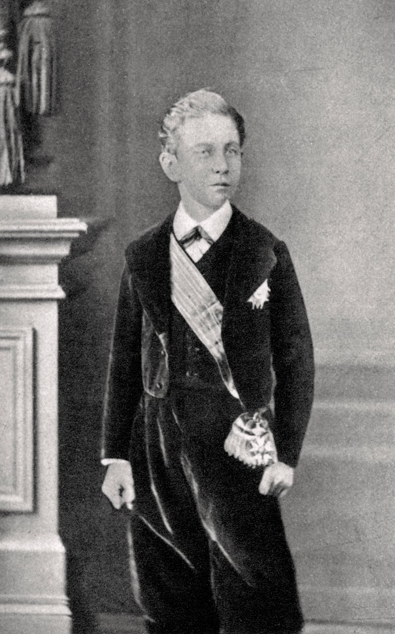 Louis Napoleon, kejserprins, c1865-1868 af Unbekannt