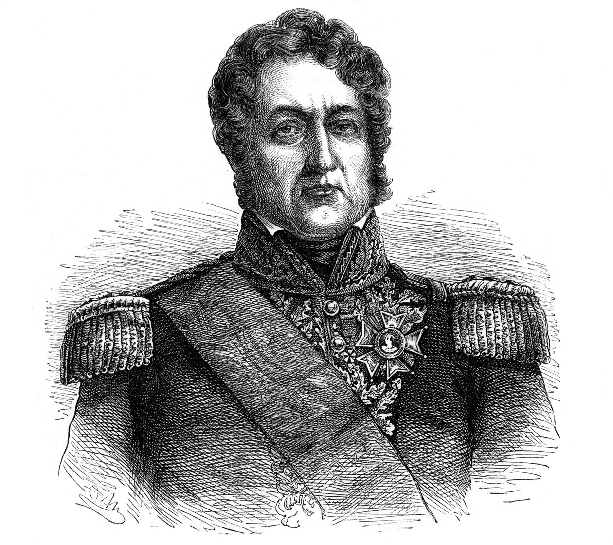Louis Philippe I, konge af Frankrig, 1800-tallet af Unbekannt