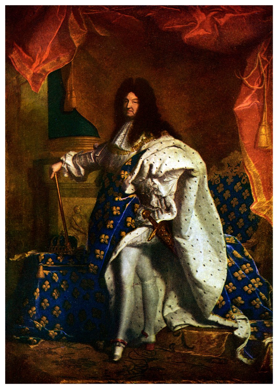 Ludvig XIV, konge af Frankrig, 1701 1956 af Unbekannt