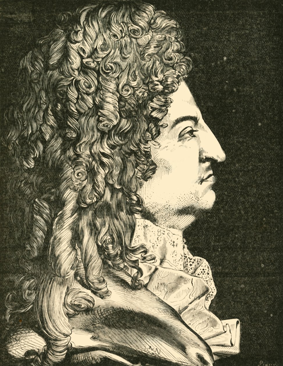 Ludvig XIV, c1680-1690, 1890. af Unbekannt