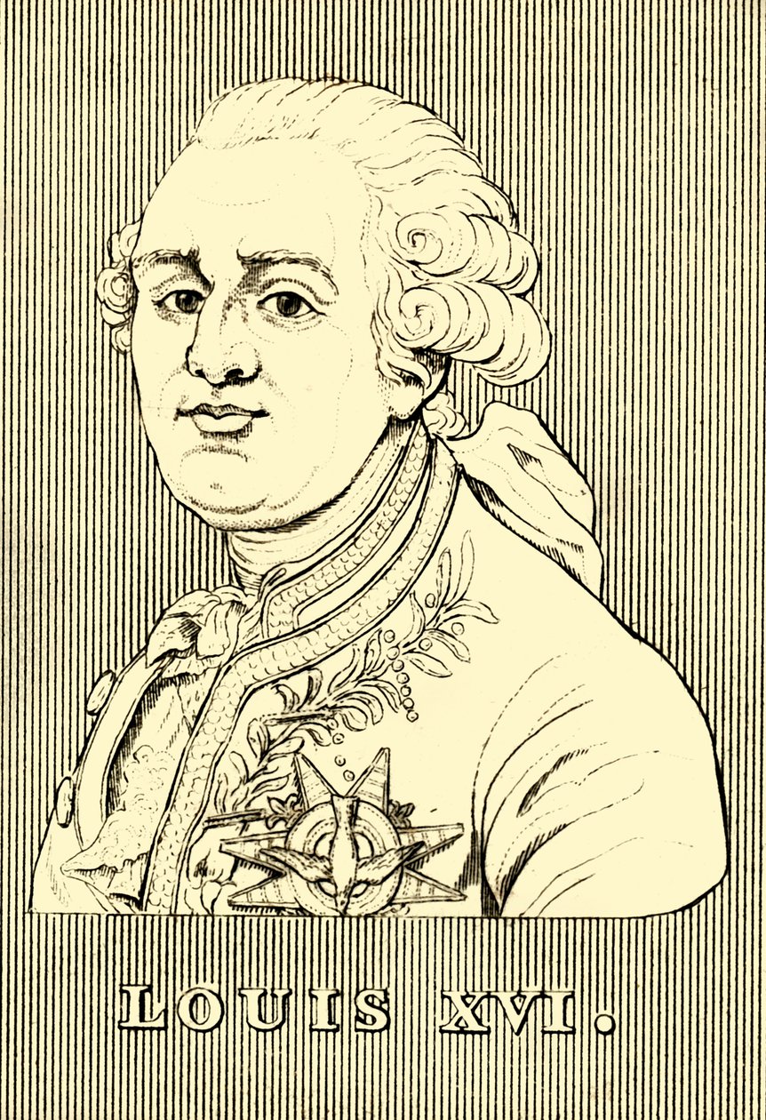 Ludvig XVI, 1754-1793, 1830. af Unbekannt