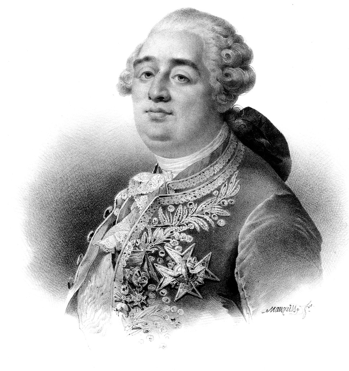 Ludvig XVI, konge af Frankrig, 1816 af Unbekannt