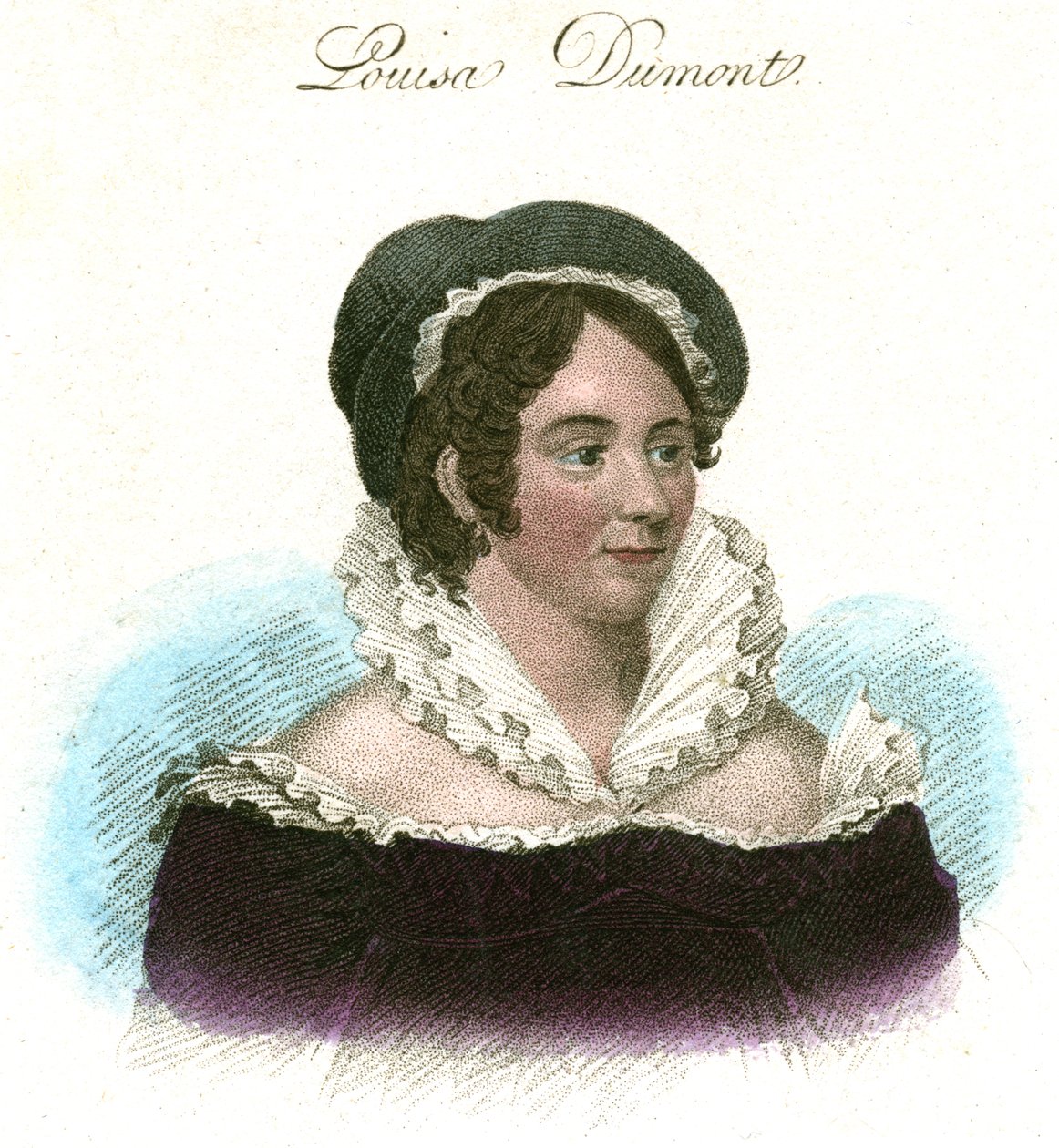 Louisa Dumont, c1825-1850 af Unbekannt