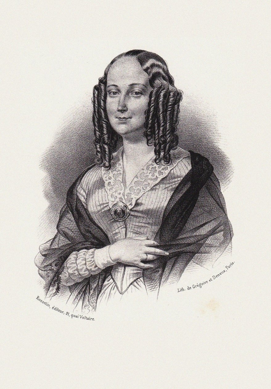 Louise Colet. af Unbekannt