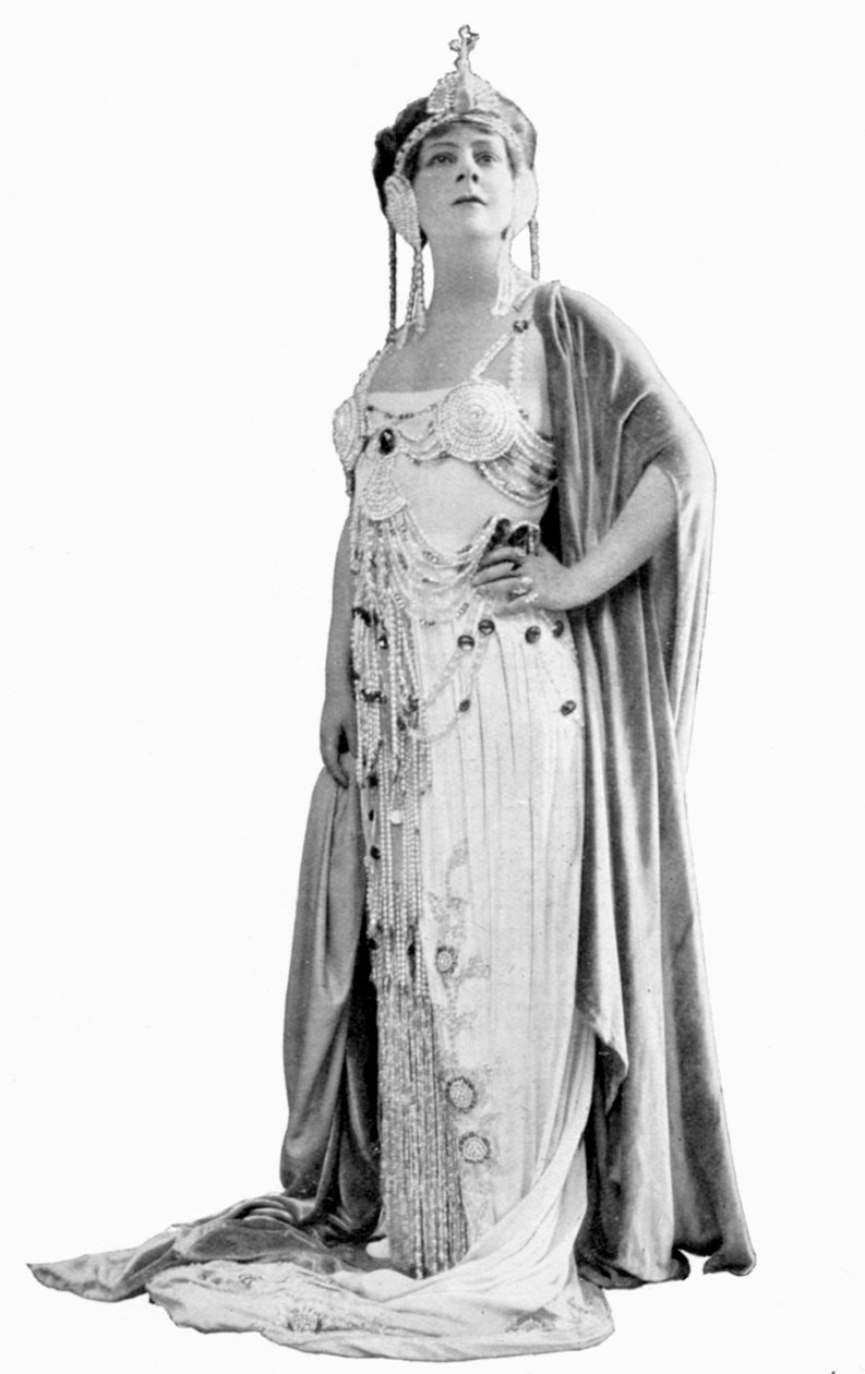 Louise Edvina 1880-1940, canadisk sopran, c1911 af Unbekannt