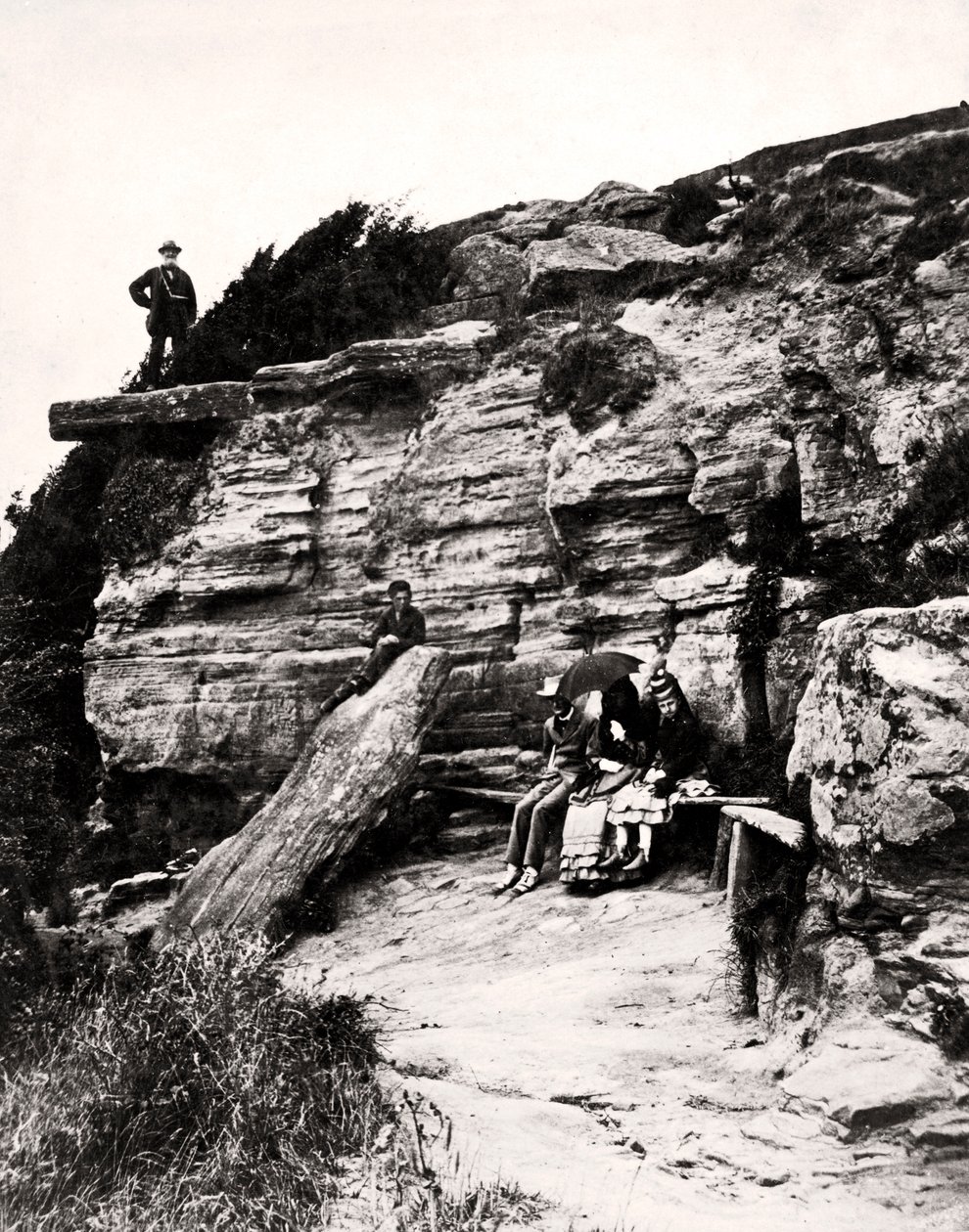 Lovers Seat, Fairlight, Hastings, Sussex, c1900 af Unbekannt