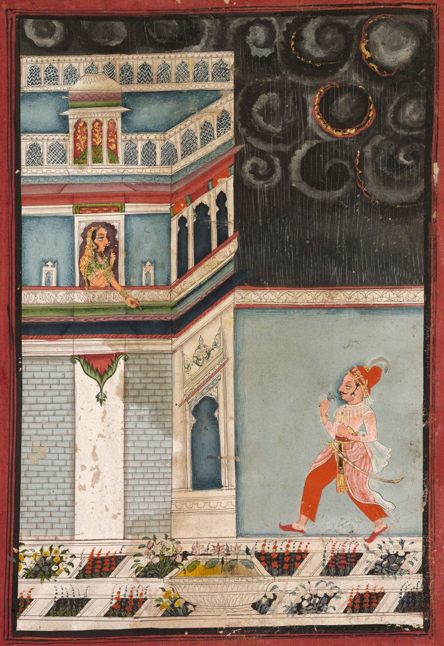 Lovers Tryst, 1750-1800. af Unbekannt