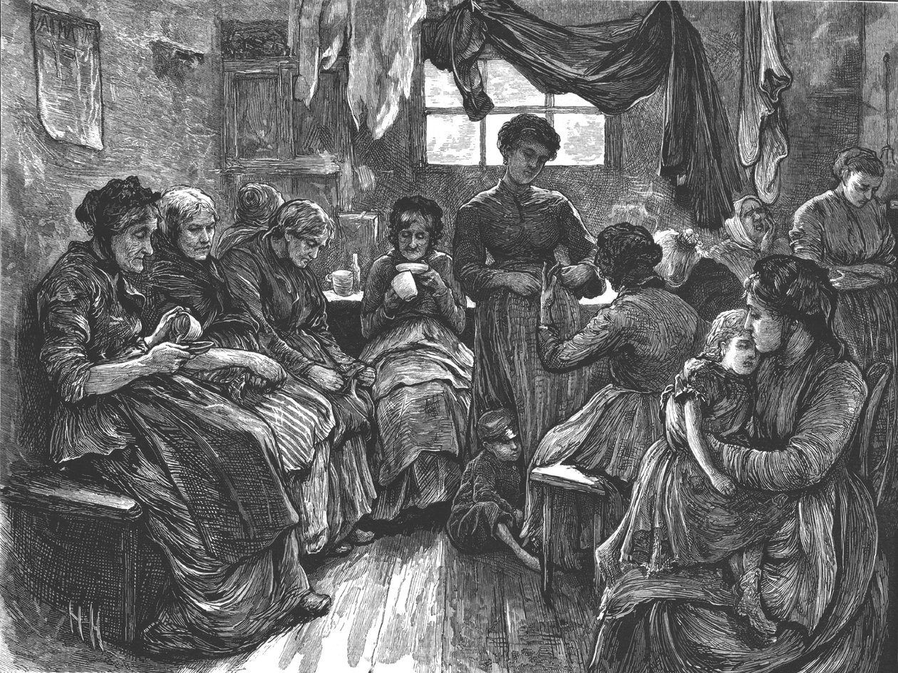 Low Lodging House, St. Giless, 1872 af Unbekannt