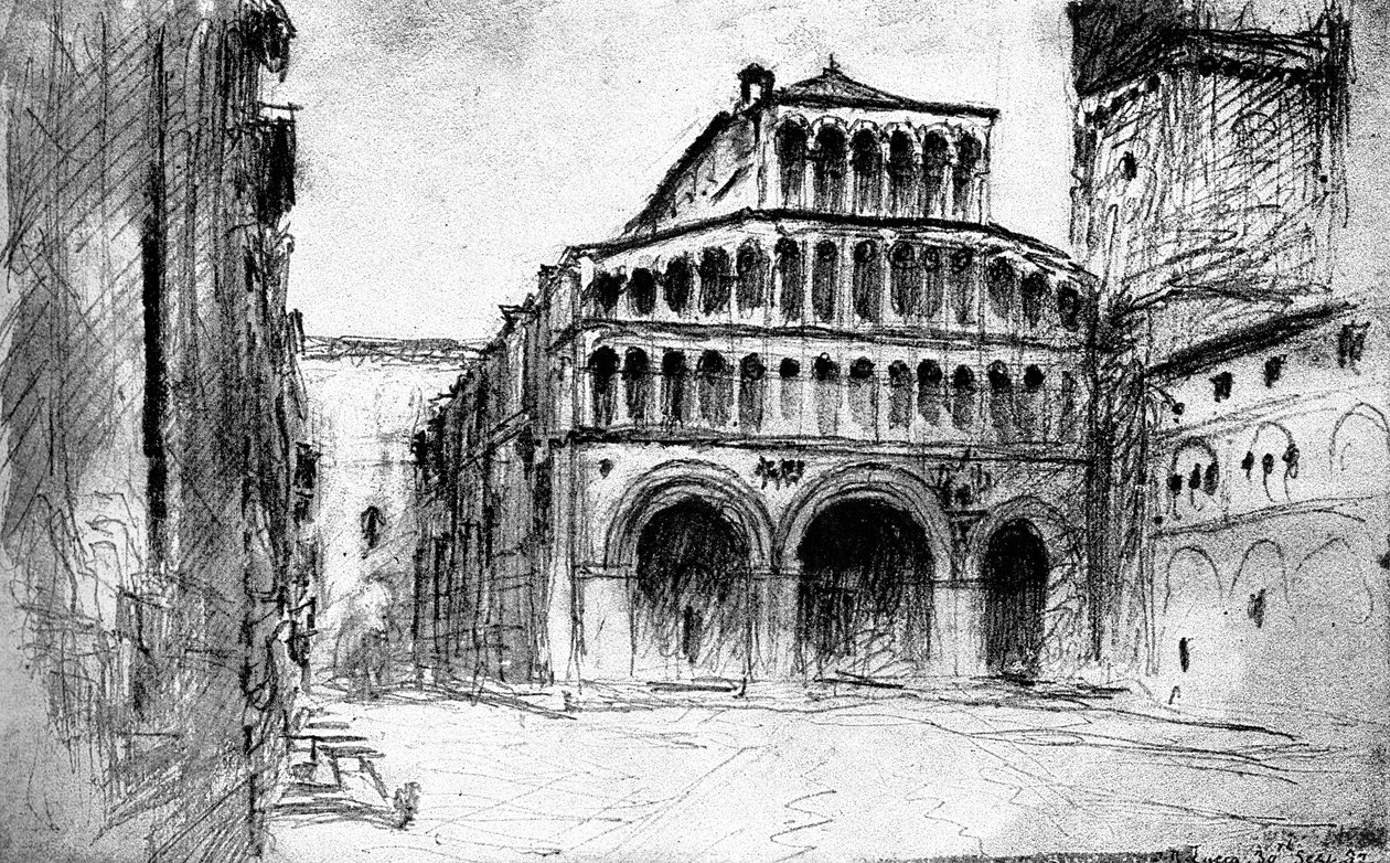 Lucca, 1832 1900 af Unbekannt